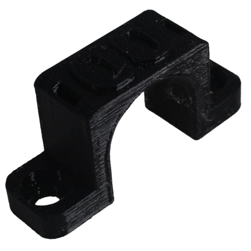 00 Gauge Cable Management Wire Comb Single Slot Can Use w/ Cable Tie Red/Black