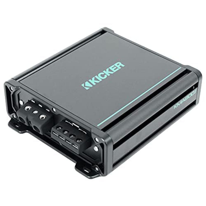 Kicker 800 Watt Mono-Channel 1 Ohm Class D Marine Amplifier 48KMA8001