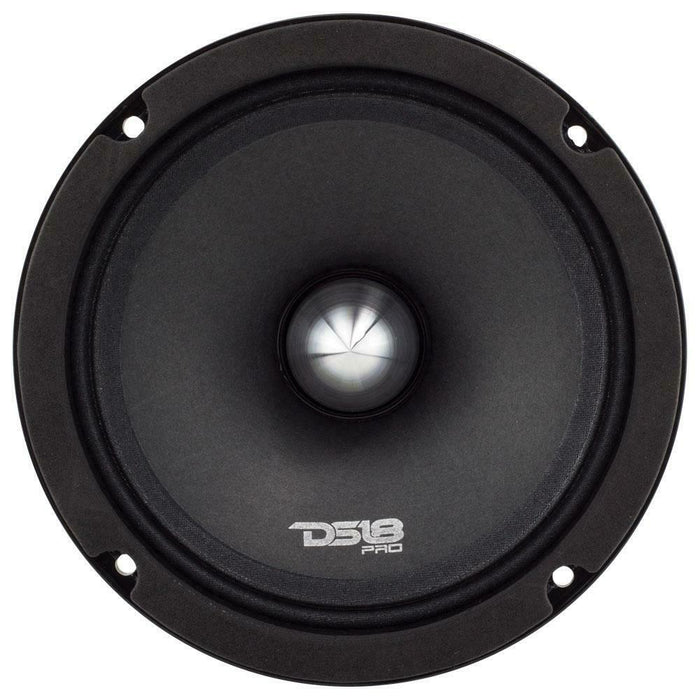 DS18 PRO-NEO6 6.5" 500W 4 Ohms Neodymium Motorcycle Midrange Speaker Car Audio