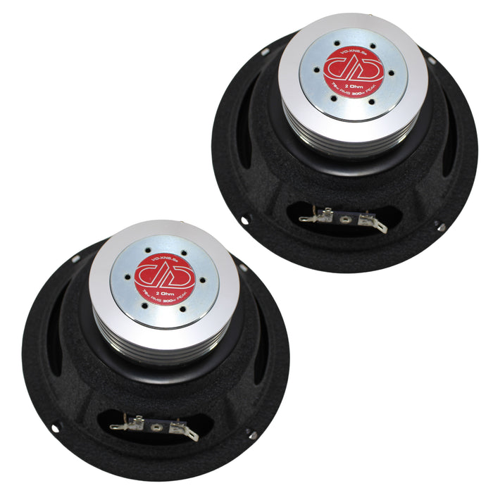 DD Audio 6.5 Inch 75 Watt RMS 2 Ohm HP Coaxial Neo Speaker VO-XN6.5a