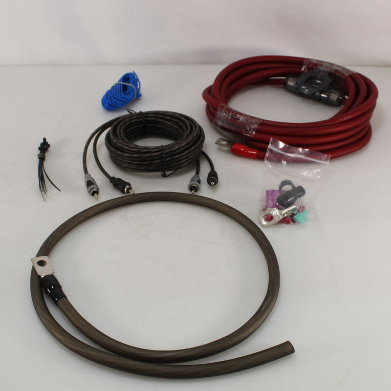 Rockford Fosgate RFK4I 4 Gauge PC-OFC Power Installation Amplifier Kit OPEN BOX