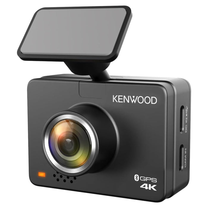 Kenwood Front & Rear 4K/2K Dash Camera w/GPS, Bluetooth, and Motion Detection