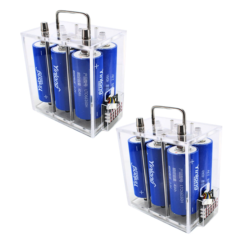 DIY Plug & Play Yinlong 40AH LTO Lithium Titanate 12v 12 Cell Bank w/ Balancer
