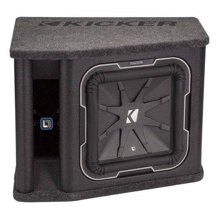 Kicker 41VL7122 Q-Class L7 12'' 900W RMS 2-Ohm Vented Subwoofer Enclosure