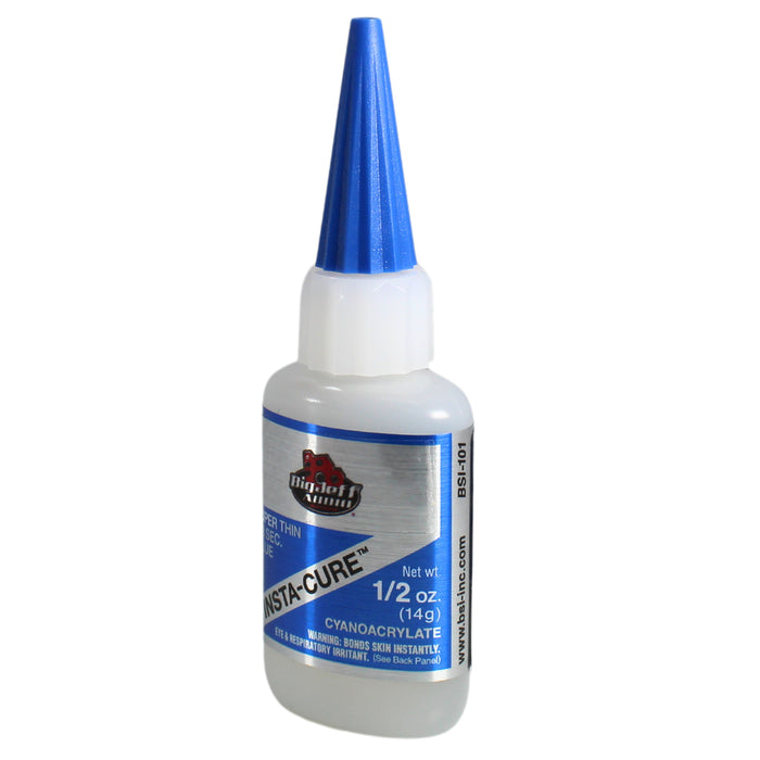 Big Jeff Audio 1/2 to 8 oz Insta-Cure CA Glue Water-Thin, Fast-Acting Adhesive