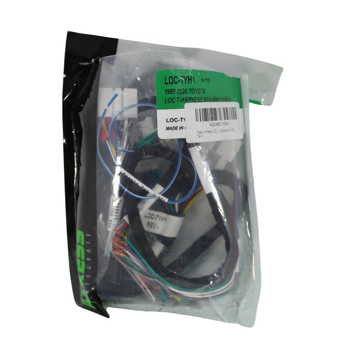 Axxess LOC T-Harness For 1985-2020 Toyota Full System or Sub LOC-TYH1 OPEN BOX