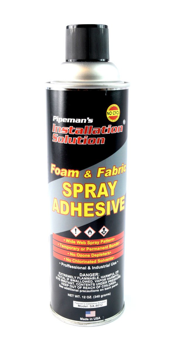 Industrial Professional Multi Purpose Foam and Fabric Adhesive Spray 12oz Can