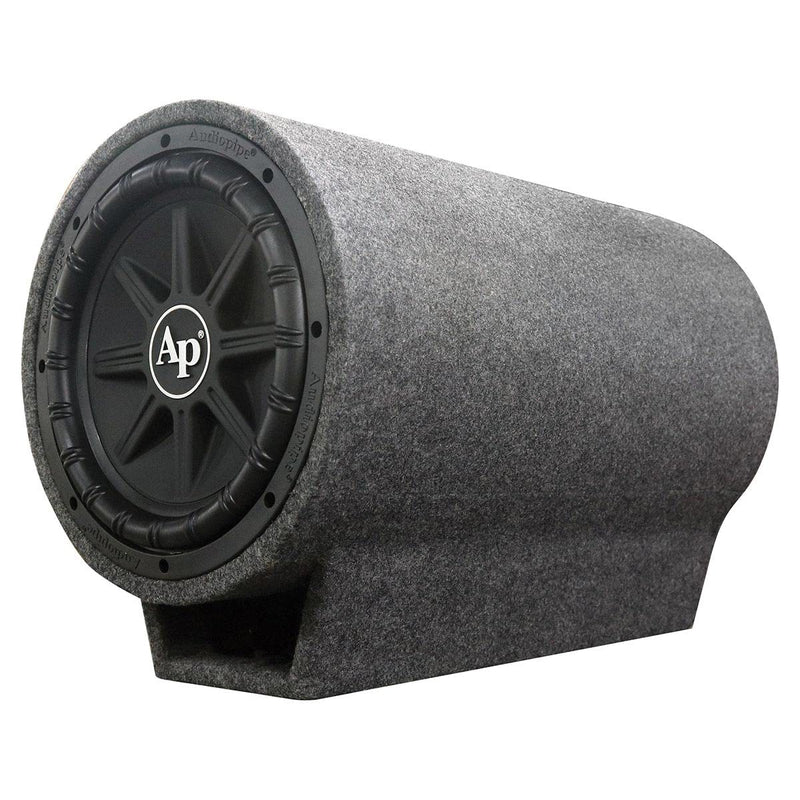 Audiopipe TUBOX1250 12" Vented Bass Pipe 1000W APCLE2002 & BMS1500X Combo
