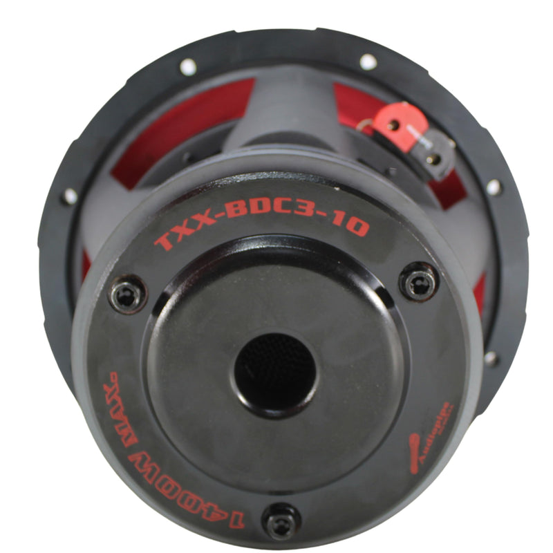 Audiopipe 10" Subwoofer 700 Watt RMS 1400 PMPO 4-Ohm Dual Voice Coil TXX-BDC3-10