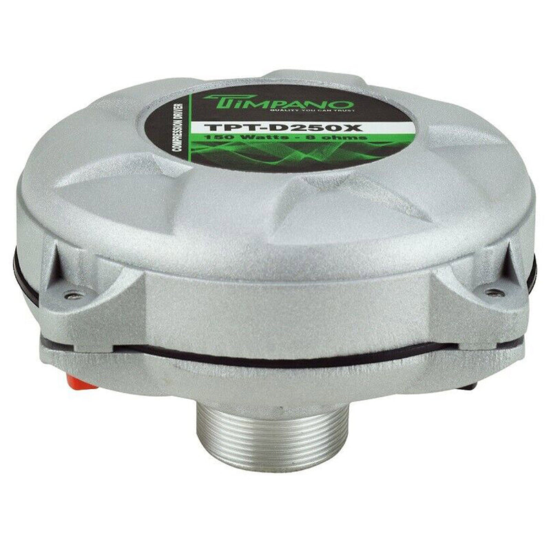Timpano 1 Inch Exit 75W RMS 8 Ohm 2 Inch VC Phenolic Compression Driver