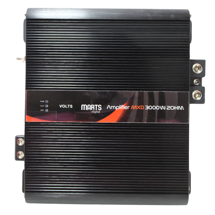 Marts Digital MXD Series Monoblock 3K 2 Ohm Full Range Amplifier MXD-3000-2-V2