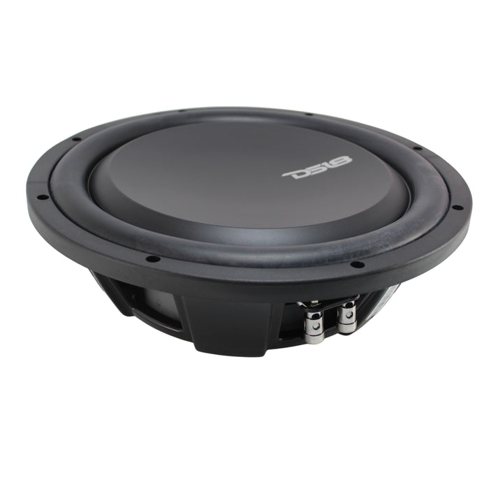 DS18 Water Resistant Shallow 12" Marine Subwoofer Dual 4 Ohm VC 1200W OPEN BOX