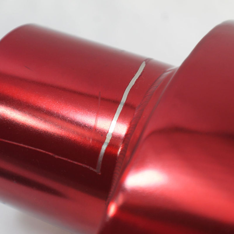 Mach-Speed Stainless Steel Exhaust Tip Slant Cut Rolled Edge Powder OPEN BOX