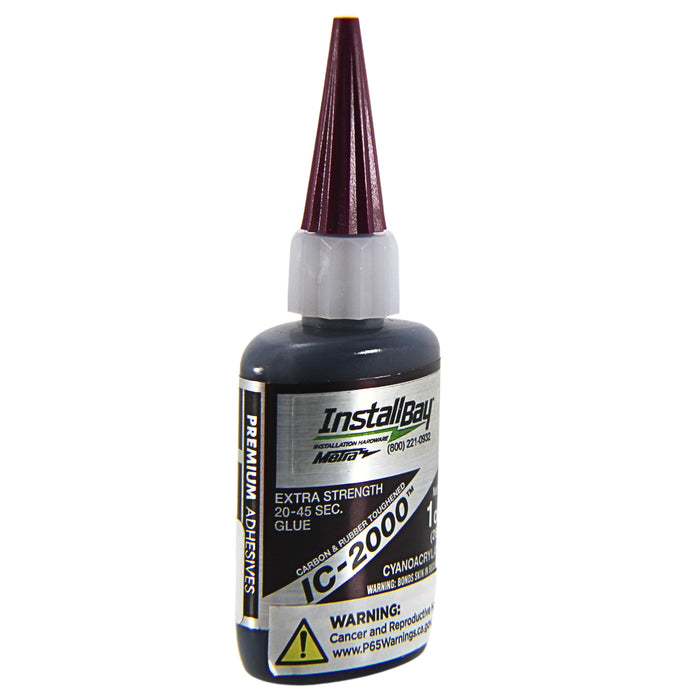 20-45 Sec 1 oz Rubber-Toughened Cyanoacrylate Adhesive Black Metra IC-2000