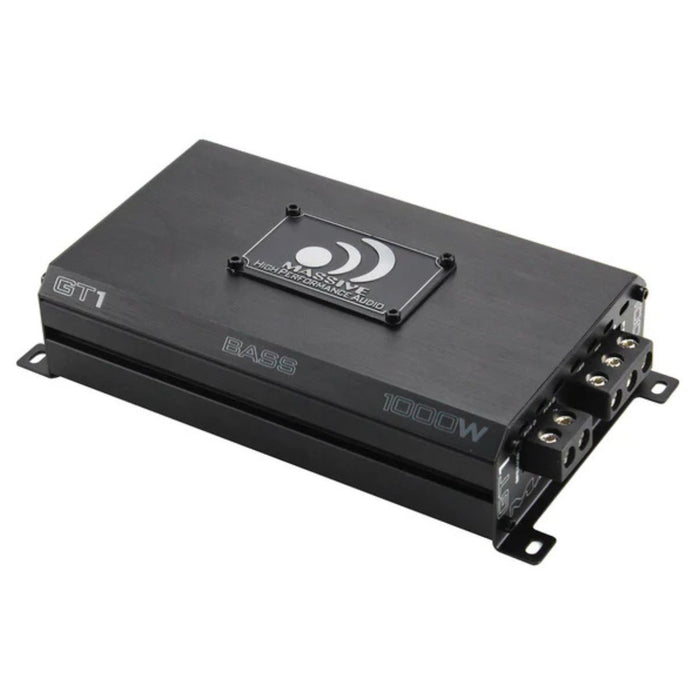 520 Watts RMS 1 Ohm 1 Ch Class D Monoblock Car Audio Amplifier Massive Audio