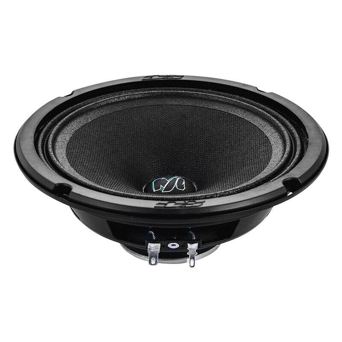 Pair of Deaf Bonce 6.5 Midrange Speakers 200W 4 Ohm w/ 1" Black Tweeters 100W