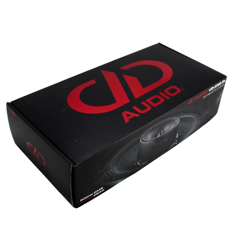 DD Audio 6.5 Inch 400W Peak/200W RMS 4 Ohm HP Coaxial Neo Speaker VO-XN6.5a