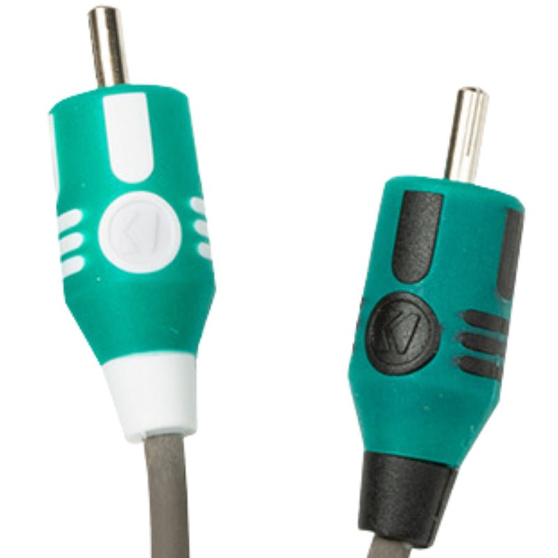 Kicker 2 Channel Marine-Grade Audio Interconnect RCA Cable 23ft / 7m