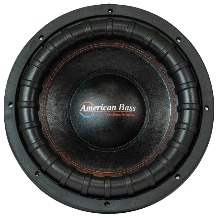 American Bass XFL Series15" 1500W RMS 4-Ohm 3" DVC Subwoofer / XFL-15-D4
