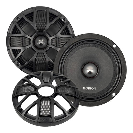 300 Watt RMS 4-Ohm Slim Midrange Car Audio Speakers Orion XTR