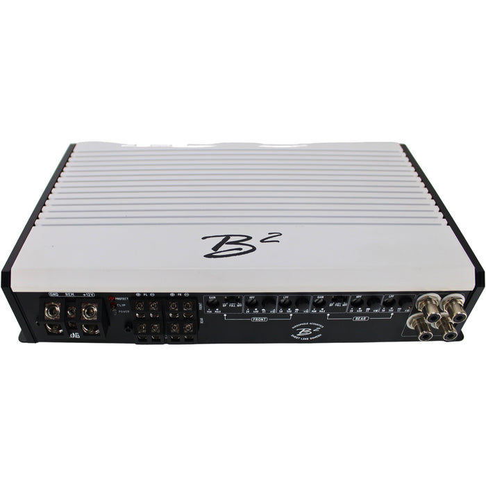 B2 Audio RAGE Series 1200 Watt 4-Ch 2-Ohm Full Range Class D Amplifier OPEN BOX