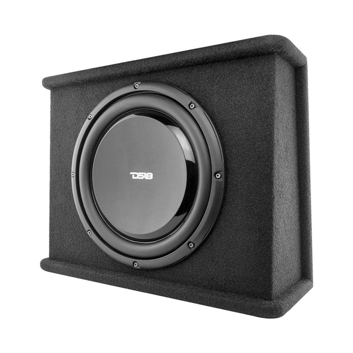 DS18 12" Shallow Subwoofer Bass Package 700 Watts 2 Ohm with Built In Amplifier