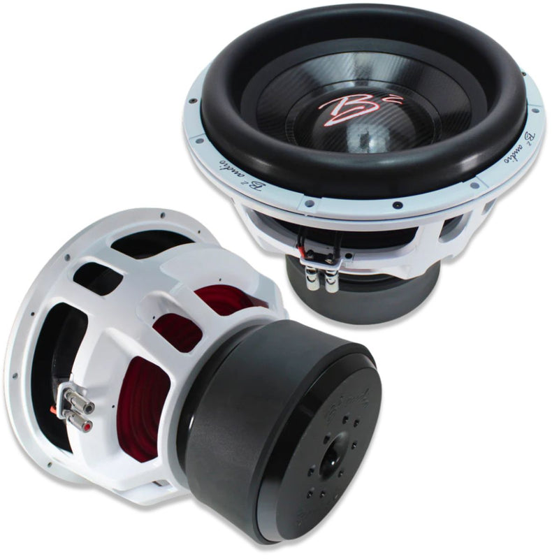 6000W RMS 1-Ohm Mono Zero6 Amp + 2 Dual 1-Ohm 3500W 15" Subwoofers B2-Z6-COMBO2