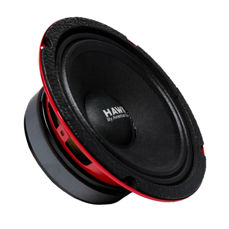 American Bass 6.5" 250 Watt RMS 4 Ohm Pro Car Audio  Midrange Speaker HAWK65