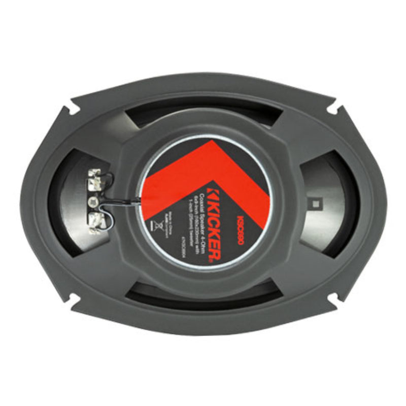 Kicker KS Series Pair of 6"x9" Coaxial 150 Watts 4 Ohm Speakers 51KSC6904