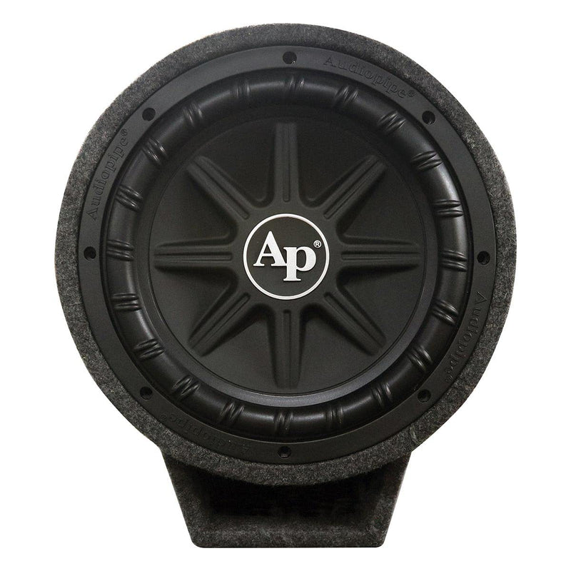 Audiopipe TUBOX1250 12" Vented Bass Pipe 1000W APCLE2002 & BMS1500X Combo