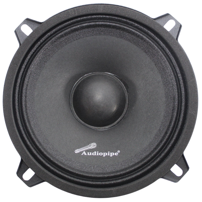 5.25" 60W RMS Neo 8-Ohm Midrange Frequency Loudspeaker Audiopipe APMB-5251ND