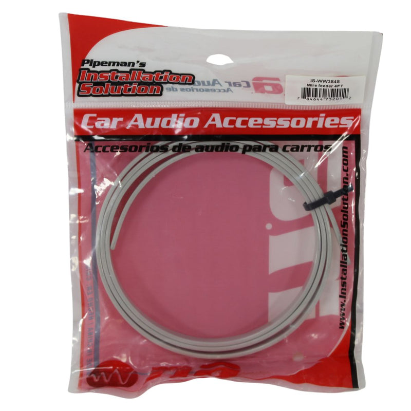 Flexible 4 Ft Under Carpet Push Rod/Wire Feeder for Easy Car Audio Installation