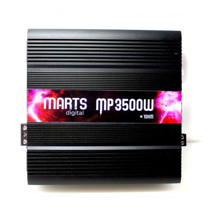 Marts Digital Premium Monoblock Amplifier 3.5K Watts 1-Ohm Class D MP-3500-1