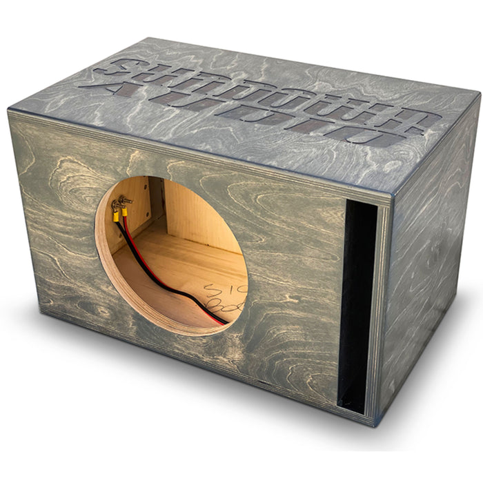 2000W RMS DVC 1 or 2-Ohm 10" X Series V3 Subwoofer w/Single 10" Birch Ported Box