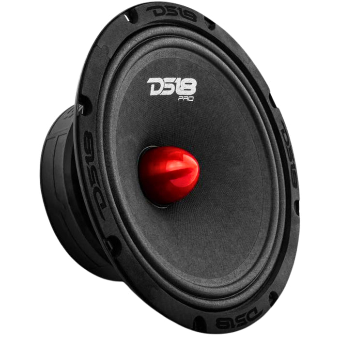 DS18 Pro 8" 580W MAX 4-Ohm Mid Range Loud Speaker With Bullet PRO-GM8.4B
