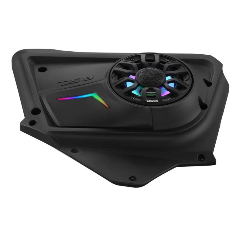 Can-Am Maverick X3 Max 2017-Up Rear Door Speaker Loaded Panel Pair LED CAX3BD6LD