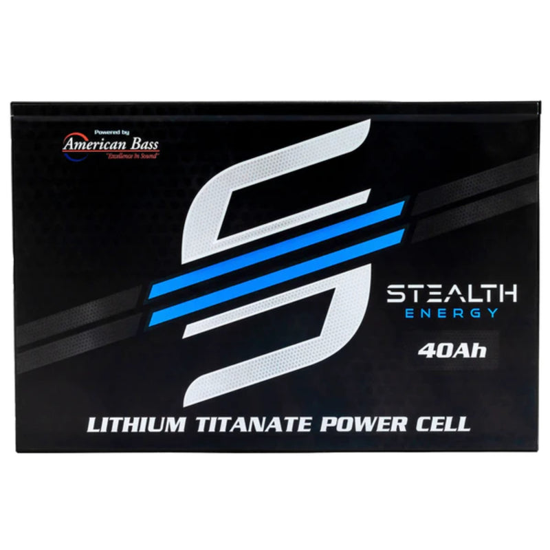 American Bass Stealth Energy Lithium Titanate Battery 13.8v 40AH ABLT40 OPEN BOX