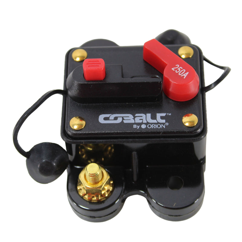 Cobalt 250 Amperes 12V - 24VDC Circuit Breaker w/ Manual Reset and Power Protect