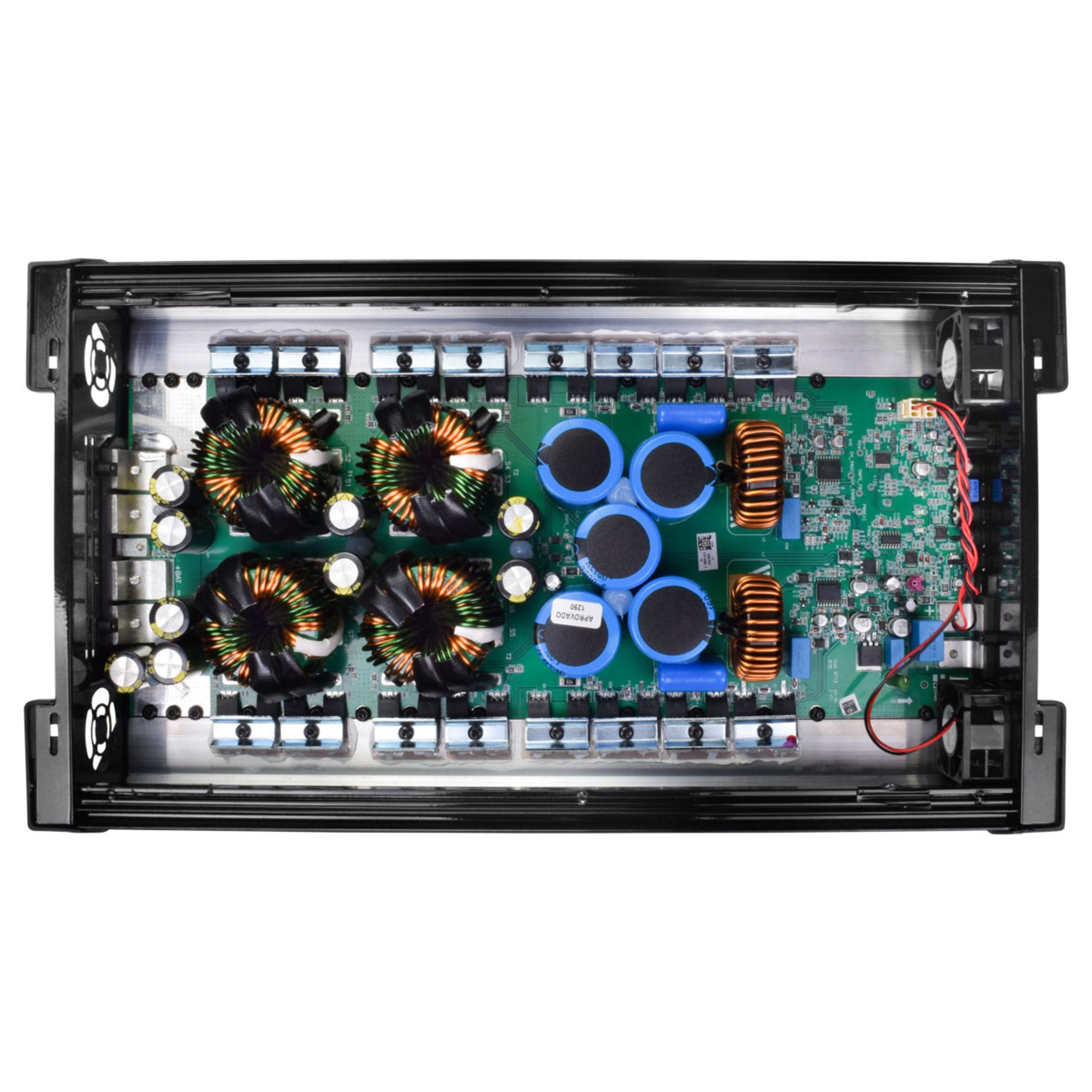 8000W 1-Ohm Monoblock Class D Car Audio Bass Amplifier Timpano TPT