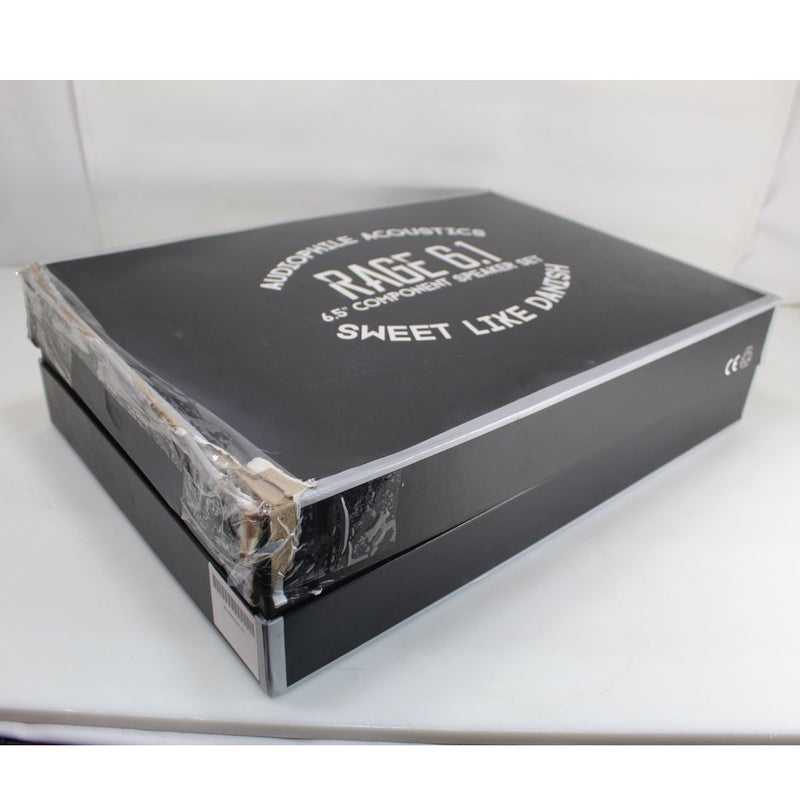 B2 Audio RAGE Series 6.5" 2-way 4 Ohm 100W Component Set w/Crossovers OPEN BOX