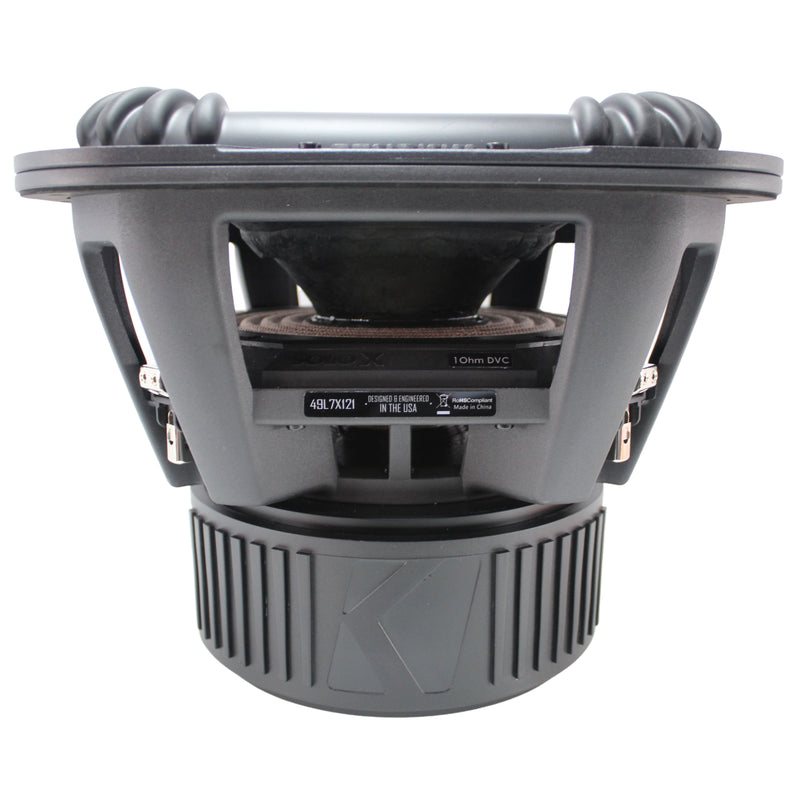 Kicker Solo X Series L7X 15" 2000 Watt RMS Dual 3" VC Subwoofers