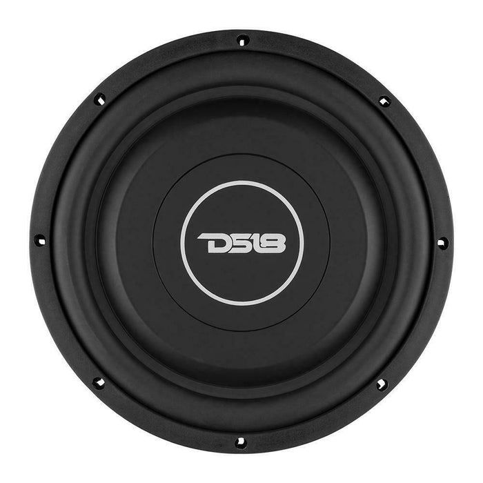 DS18 SRW10.4 10" 400 Watt 4 Ohm Single Voice Coil Shallow Subwoofer