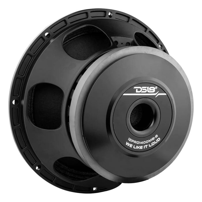 DS18 12" Pro Audio Competition Mid-Bass Loudspeaker 1400W Max 8Ohm 12PRO1400MB-8