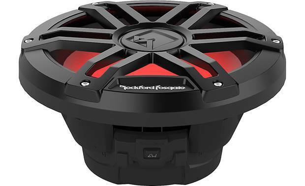 Rockford Fosgate Black 10" 1200W Dual 4 Ohm Switchable Marine Subwoofer M1D4-10B