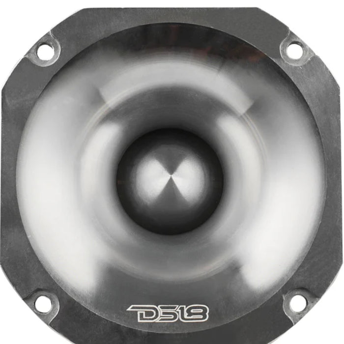 DS18 PRO 4" High Compression Tweeter 1.5" PEI VC 250 Watt RMS 4-Ohm Silver