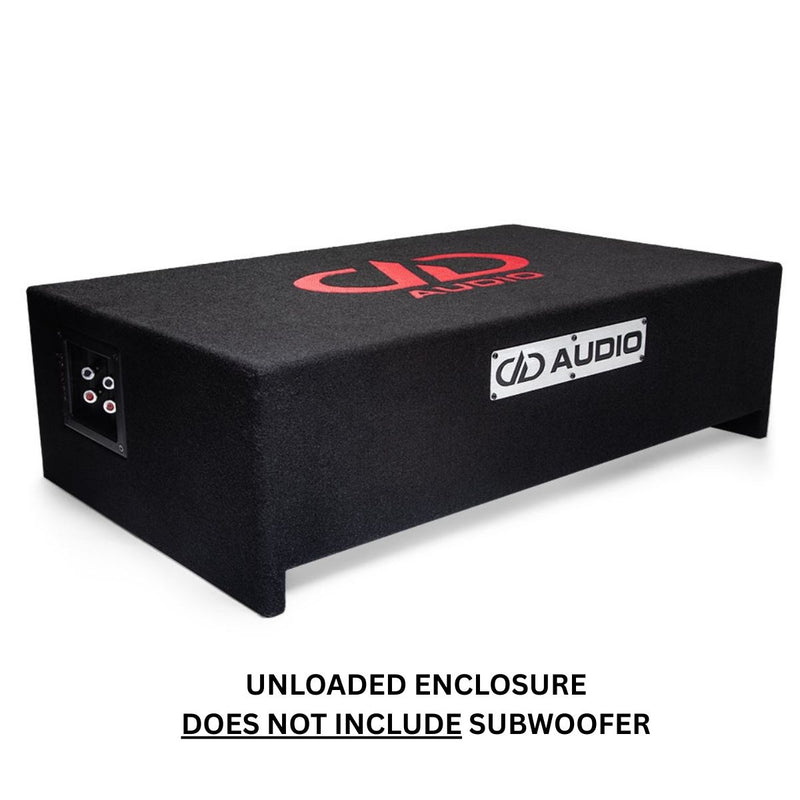 Single 10" Down Firing Unloaded Enclosure (DOES NOT INCLUDE SUBWOOFER)UE-DF-10.1