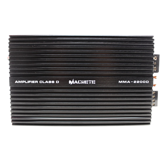 Deaf Bonce MMA-2200D 2 Channel Class D 600 Watt Amplifier Machete Series