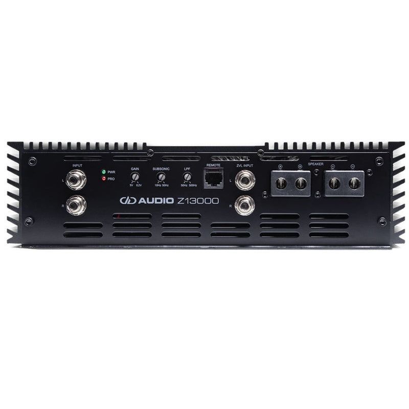 DD Audio Z13000 13000 Watt RMS Monoblock Amplifier 1 Ohm Stable Bass Amp