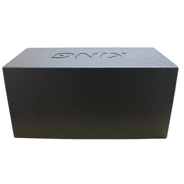 King Boxes 12" Single SPL Vented Sprayed Universal Subwoofer Box AK-12VLS