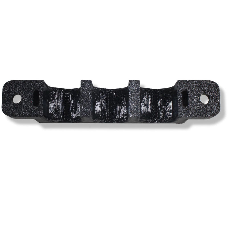 1/0 Gauge Cable Management Wire Comb Triple Slot Can Use w/ Cable Tie Red/Black